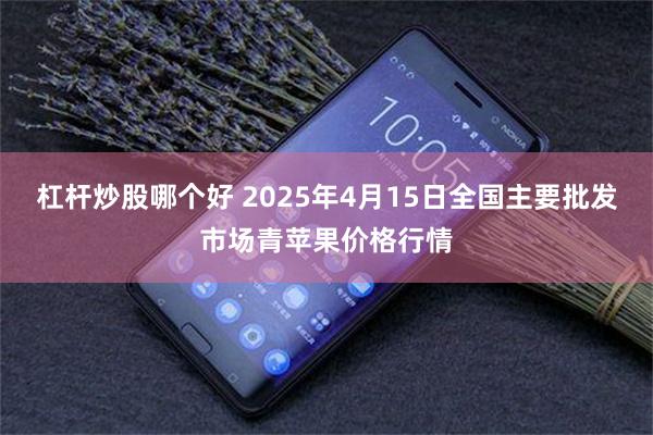 杠杆炒股哪个好 2025年4月15日全国主要批发市场青苹果价格行情