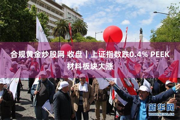合规黄金炒股网 收盘｜上证指数跌0.4% PEEK材料板块大涨