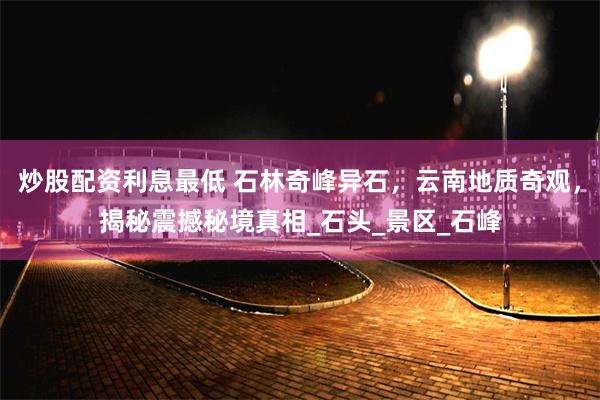 炒股配资利息最低 石林奇峰异石，云南地质奇观，揭秘震撼秘境真相_石头_景区_石峰